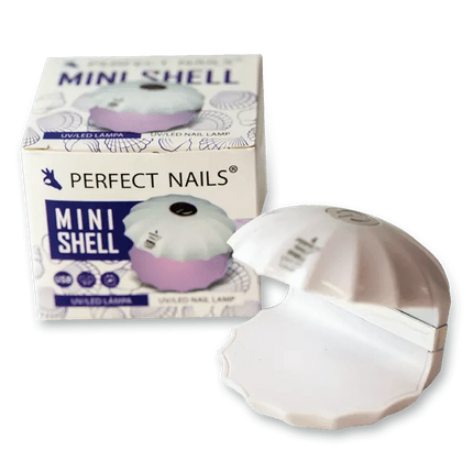 PERFECT NAILS UV/LED Nagų lempa Mini Shell, 18 W - Beauty Kit