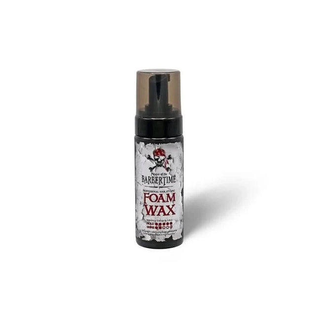 Putų vaškas plaukams BARBERTIME Foam Wax KERATIN & STRONG & CURLS, 150 ml