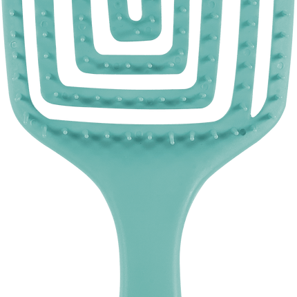 Plaukų šepetys su nailono šereliais ORIGINAL, žalias - Beauty Kit