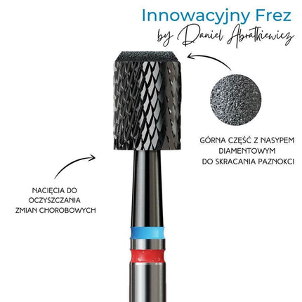 PODOLAND deimantinis antgalis pedikiūrui BL/RD - Beauty Kit