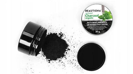 Beautiona aktyvieji dantų balinimo milteliai, 30g.