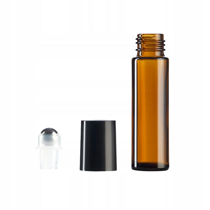 Stiklinis buteliukas su rutuliniu aplikatoriumi, 10ml