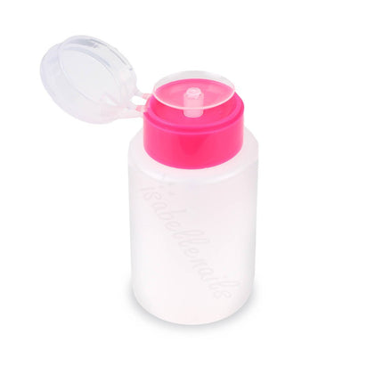 Buteliukas su pompa rožinis, 150 ml