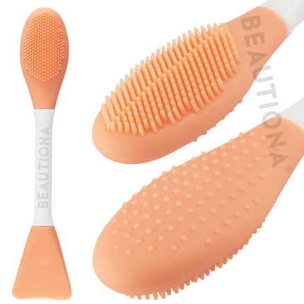 Dvipusis Silikoninis Šepetėlis Veido Kaukėms