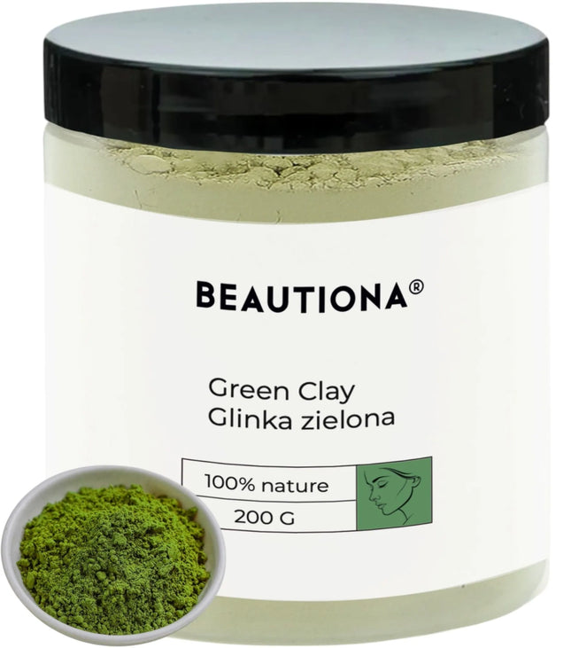 Žalio valomojo molio kaukė 200 g