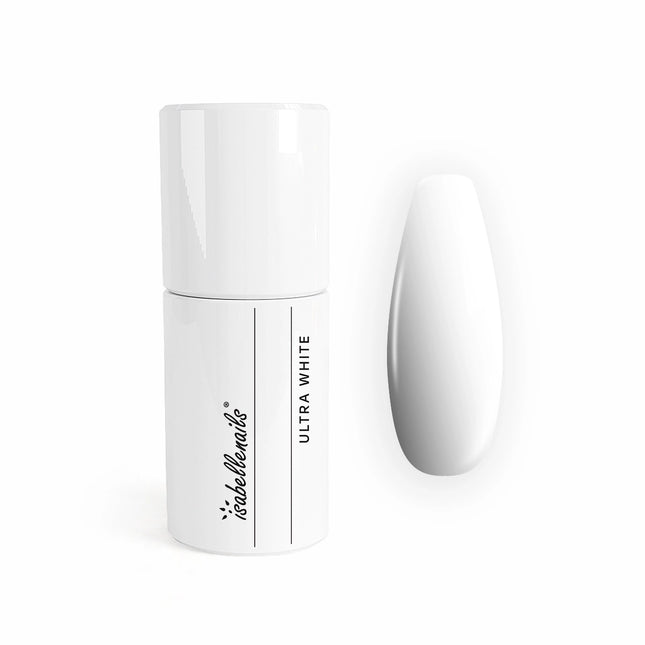 Isabellenails Hibridinis Nagų Lakas - Ultra White 7ml