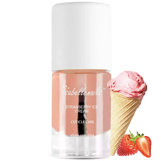 Odelių ir nagų aliejus Strawberry Ice Cream (braškinių ledų kvapas), 7 ml