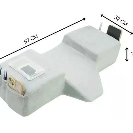 Pagalvėlė blakstienų priauginimo procedūrai, balta