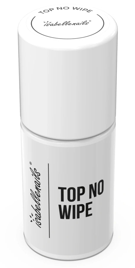 ISABELLENAILS viršutinis gelinis sluoksnis Top No Wipe, 7ml