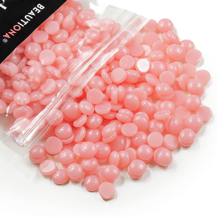 Kietasis depiliacijos vaškas granulėmis PINK, 1000 g, pilnas paketas