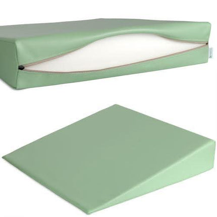 Habys pozicionavimo atrama 60x60x12 cm Vinyl Flex K022 žalia – ergonomiška pagalvėlė masažo procedūroms salone