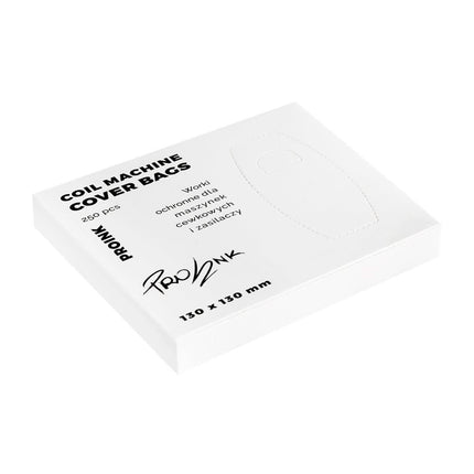 PRO INK Apsauginiai maišeliai tatuiruočių aparatams, 250 vnt. - Beauty Kit