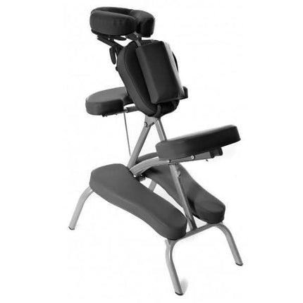 Profesionali, sulankstoma masažo arba tatuiruotės kėdė, juoda - Beauty Kit
