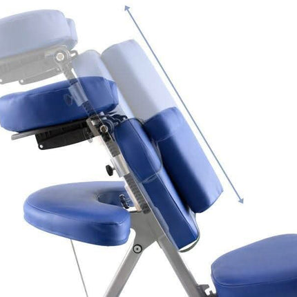 Profesionali, sulankstoma masažo arba tatuiruotės kėdė, juoda - Beauty Kit