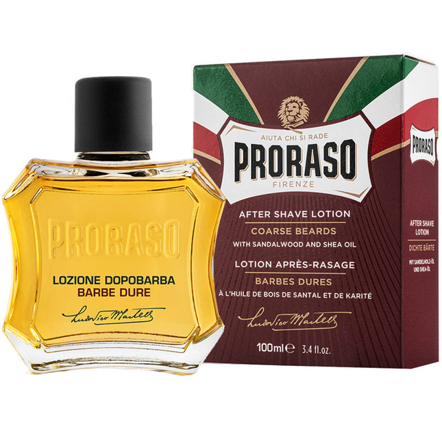 Proraso Coarse Aftershave Lotion losjonas po skutimosi 100ml