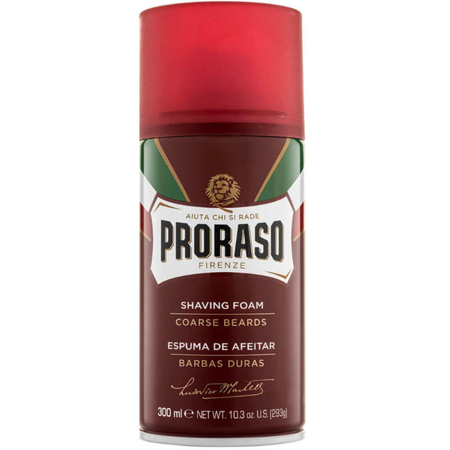 PRORASO GREEN освежающая пена для бритья, 300 мл