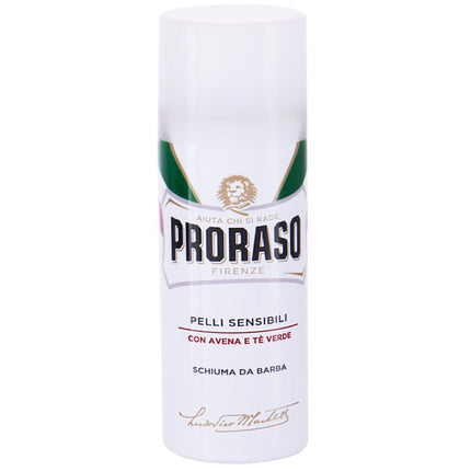 PRORASO WHITE LINE Skutimosi putos jautriai odai, 50ml