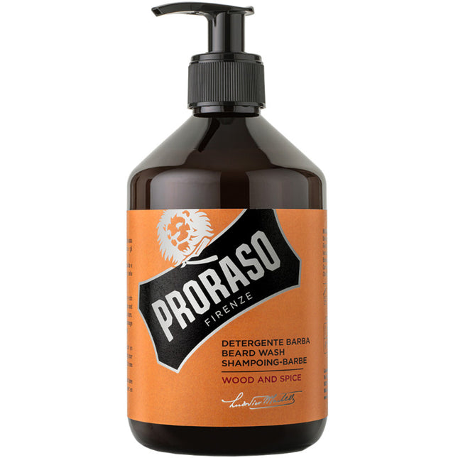 PRORASO Wood & Spice barzdos šampūnas, 500ml
