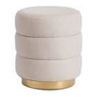 Pufas AURA, smėlio spalvos