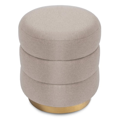 Pufas AURA, smėlio spalvos