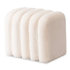 Pufas KARBON, kreminės spalvos