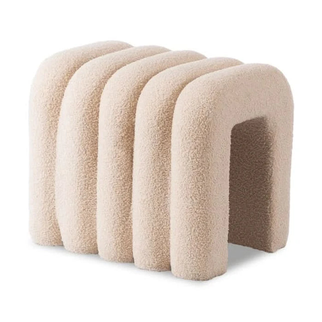 Pufas PIKSEL, smėlio spalvos