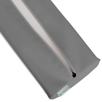 Pusvolelis 60×15×10cm SATIN COMFORT K722, pilkas – iš arti