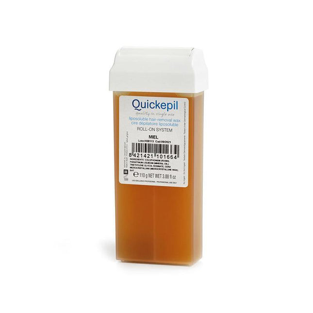 QUICKEPIL depiliacinė vaško kasetė MEL NATURAL, 110 g - Beauty Kit