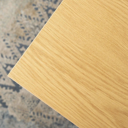 Rašomasis stalas ROSS 120 cm, auksinis ąžuolas/juodas - Beauty Kit