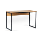 Rašomasis stalas ROSS 120 cm, auksinis ąžuolas/juodas - Beauty Kit