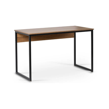 Rašomasis stalas ROSS 120 cm, riešutas/juodas - Beauty Kit