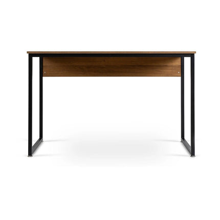 Rašomasis stalas ROSS 120 cm, riešutas/juodas - Beauty Kit