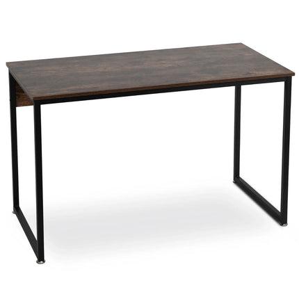 Rašomasis stalas ROSS 120 cm, rustikinis ąžuolas/juodas - Beauty Kit