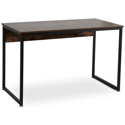 Rašomasis stalas ROSS 120 cm, rustikinis ąžuolas/juodas - Beauty Kit