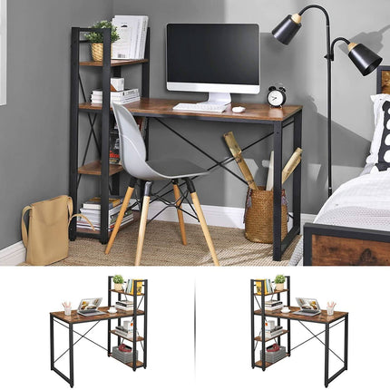 Rašomasis stalas su lentynomis LWD48X - Beauty Kit