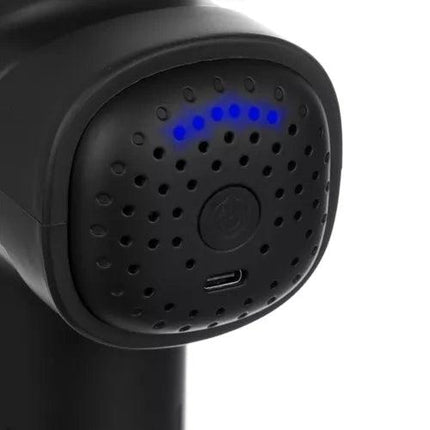 Raumenų masažuoklis-pistoletas MALATEC + 8 antgaliai - Beauty Kit