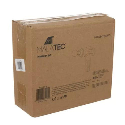 Raumenų masažuoklis-pistoletas MALATEC + 8 antgaliai - Beauty Kit