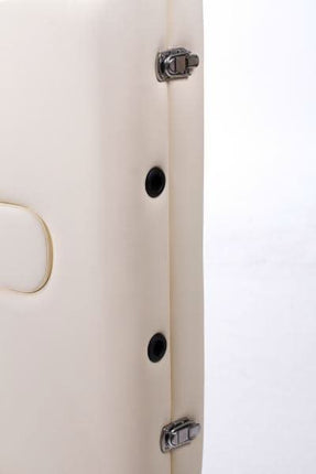 RESTPRO ALU 2 (L) CREAM (kreminės spalvos) nešiojamas masažo stalas (kušetė) - Beauty Kit