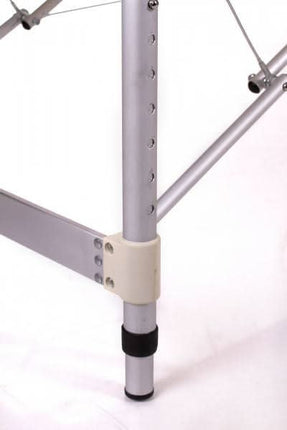 RESTPRO ALU 2 (L) juodas nešiojamas masažo stalas (kušetė) - Beauty Kit