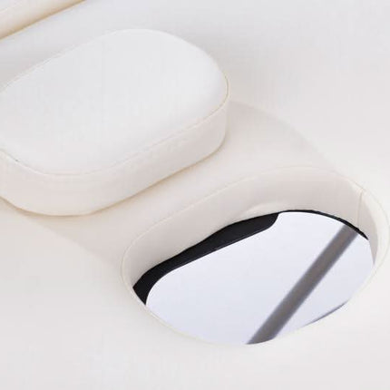 RESTPRO ALU 2 (M) Kreminis sulankstomas masažo stalas (kušetė) - Beauty Kit