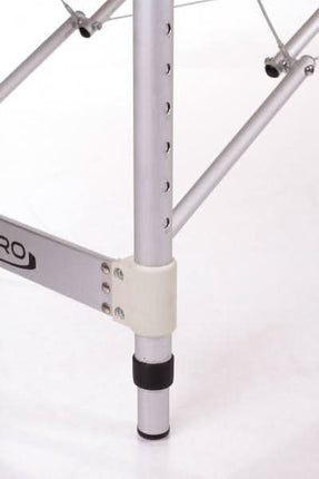 RESTPRO ALU 2 (S) Juodas sulankstomas masažo stalas (kušetė) - Beauty Kit