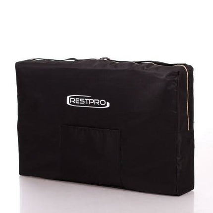 RESTPRO ALU 2 (S) Juodas sulankstomas masažo stalas (kušetė) - Beauty Kit