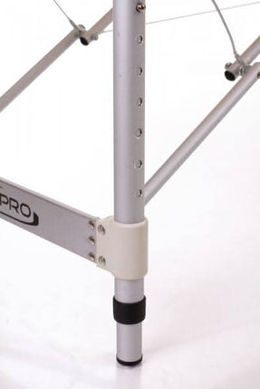 RESTPRO ALU 2 (S) Kreminis sulankstomas masažo stalas (kušetė) - Beauty Kit