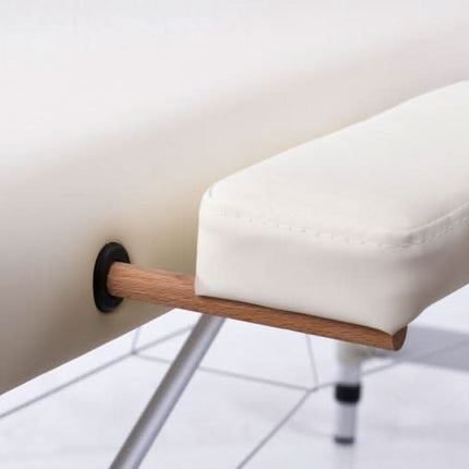 RESTPRO ALU 2 (S) Kreminis sulankstomas masažo stalas (kušetė) - Beauty Kit