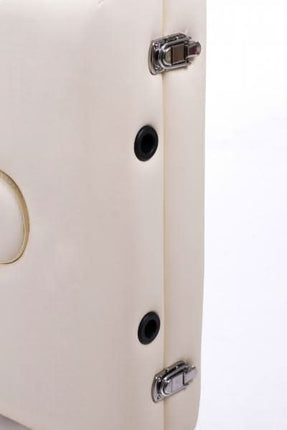 RESTPRO ALU 2 (S) Kreminis sulankstomas masažo stalas (kušetė) - Beauty Kit