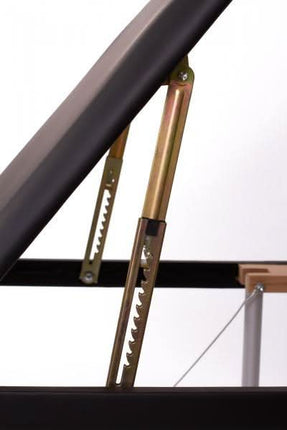 RESTPRO ALU 3 BLACK (juodos spalvos) nešiojamas masažo stalas (kušetė) - Beauty Kit