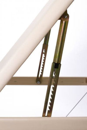 RESTPRO ALU 3 Cream (kreminės spalvos) sulankstomas masažo stalas (kušetė) - Beauty Kit