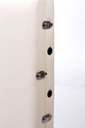 RESTPRO ALU 3 Cream (kreminės spalvos) sulankstomas masažo stalas (kušetė) - Beauty Kit