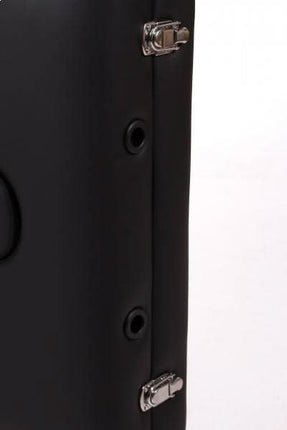 RESTPRO ALU2 (M) Juodas lengvas nešiojamas masažo stalas-gultas (kušetė) - Beauty Kit