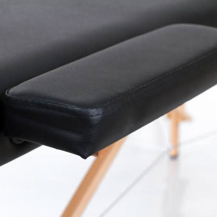 RESTPRO Classic-2 Juodas, masažo stalas-gultas (kušetė) - Beauty Kit